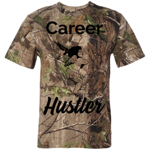 CAREER HUSTLER CUPID Short Sleeve Camouflage T-Shirt