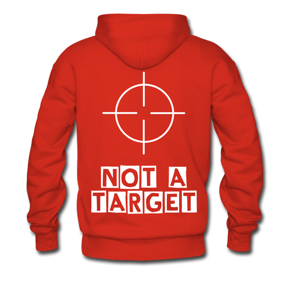 NOT A TARGET Men’s Premium Hoodie - red