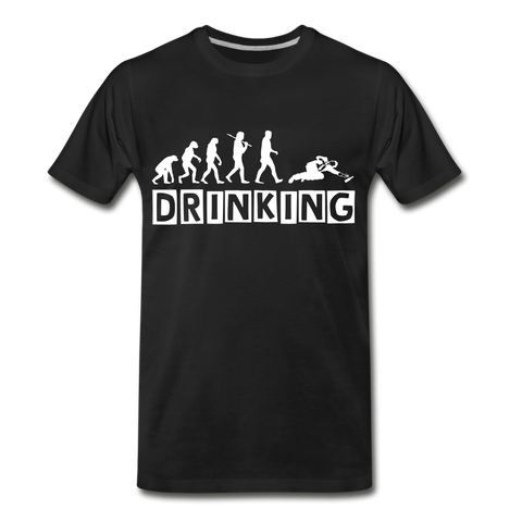 DRINKING Men's Premium T-Shirt - black