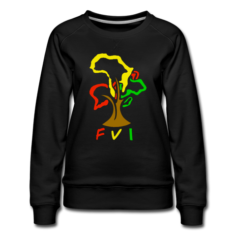 FVI BRANDED TREE Women’s Premium Sweatshirt - black