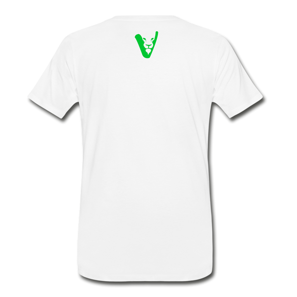 ZOMBIE VIBEZ Men's Premium T-Shirt - white