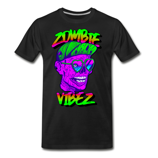 ZOMBIE VIBEZ Men's Premium T-Shirt - black