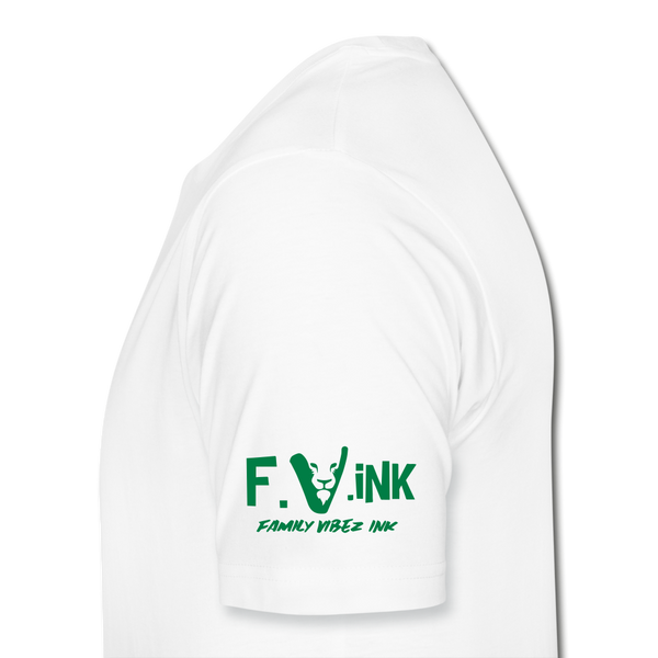 THINK BE POSITIVE UNISEX Premium T-Shirt - white