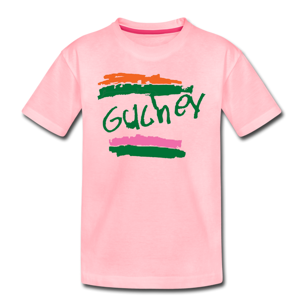 GUCHEY Toddler Premium T-Shirt - pink